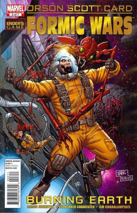 Formic Wars - Burning Earth #3 - Comic Book Cover