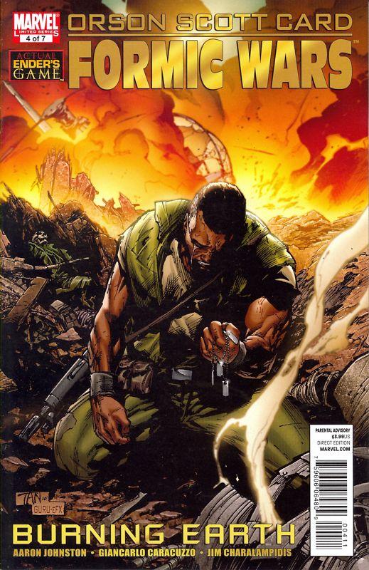 Formic Wars - Burning Earth #4 - Comic Book Cover