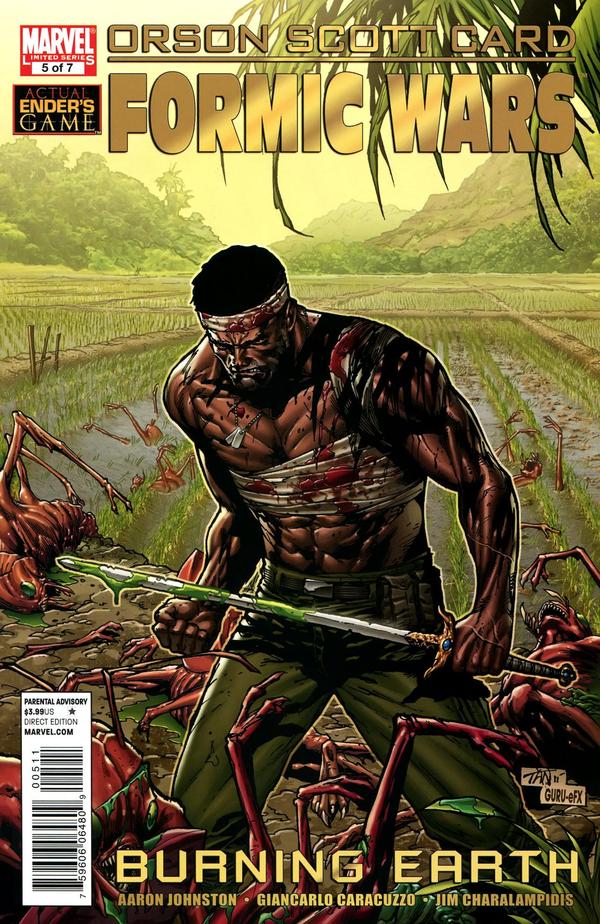 Formic Wars - Burning Earth #5 - Comic Book Cover